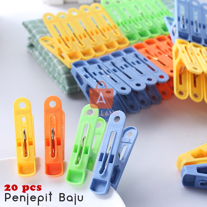 Jepit Jemuran Penjepit Hijab / Penjepit Jemuran Kecil / Mini Clothes Pin