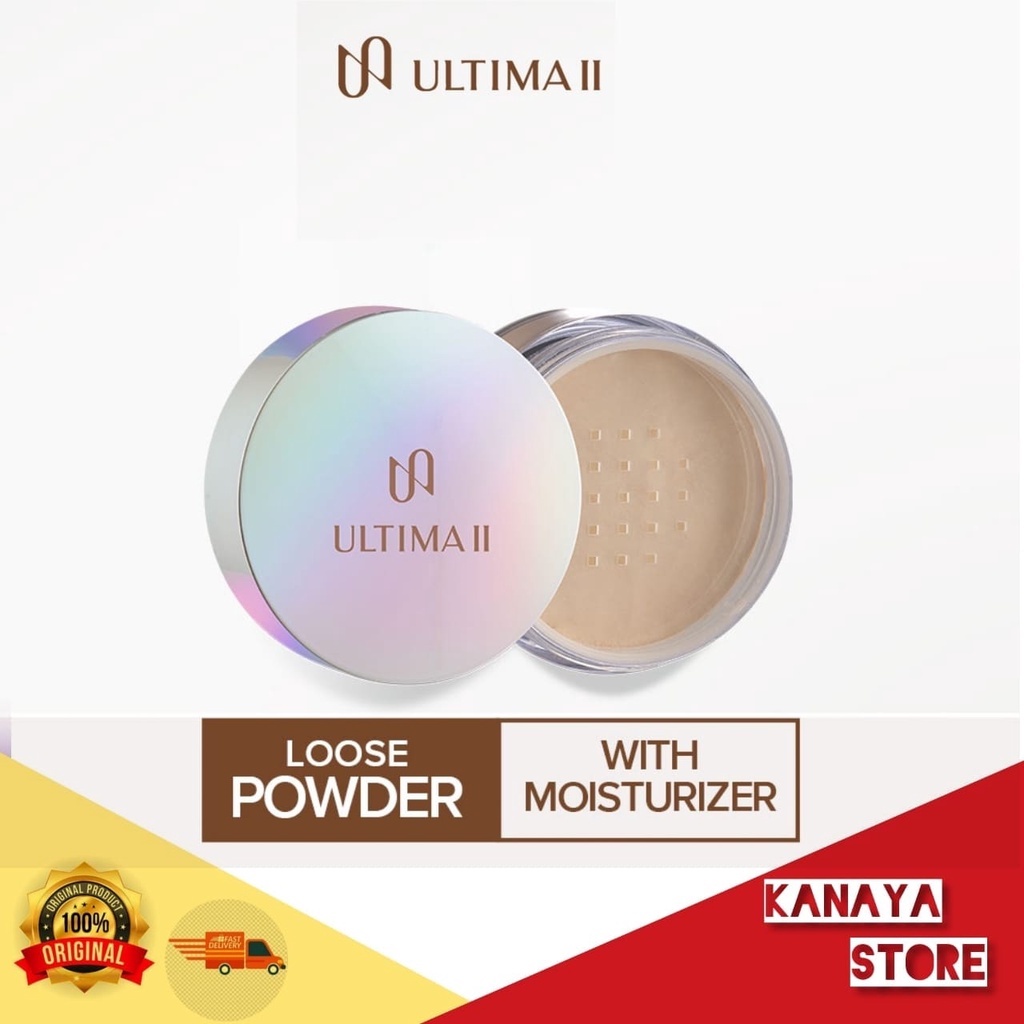 Ultima II Delicate Translucent Face Powder With Moisturizer 24 gr -Bedak Tabur