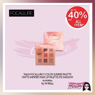 Image of thu nhỏ [TERBARU] READY JKT! FOCALLURE NEW 9 COLORS EYESHADOW PALETTE WITH MIRROR FA62 - NIGHT ELF #4