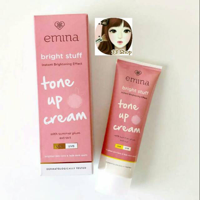 Emina Bright Stuff Tone Up Cream 20 Ml Shopee Indonesia