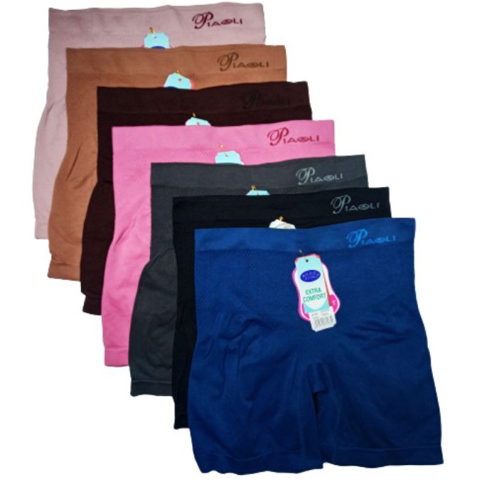 1Lusin 12pcs Celana Dalam Sekaligus Celana Pendek Wanita Jumbo Premium Celana Short Cewek Jumbo Celana Dalam Wanita 2in1 Rajut Strech Jumbo Cd Short Cewek Premium