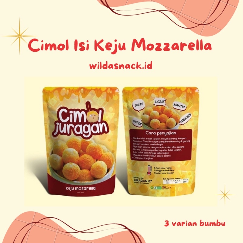 

Cimol Isi Keju Mozarella | isi 10 cimol | cemilan enak | makanan ringan | keju mozarella | keju | cimol | mozzarella cheese | snack | cemilan | camilan | makanan kering | makanan basah | cimol moza | cimol pedas | cimol pedes | wilda snack | wildasnack