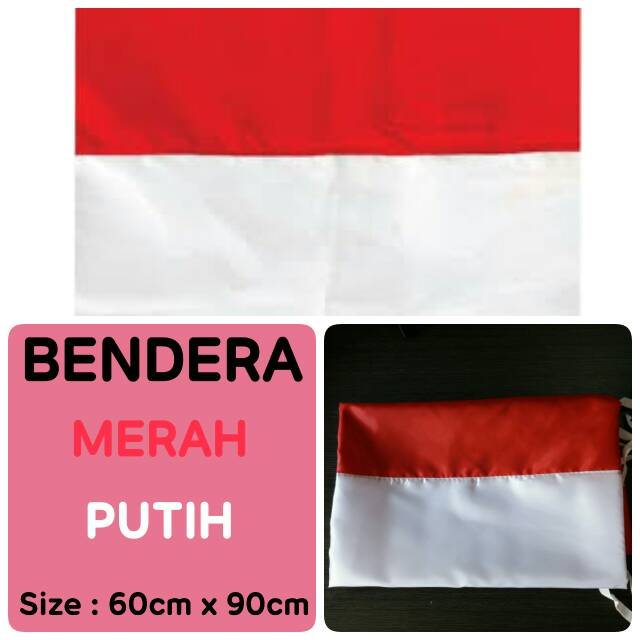 Bendera merah putih 17 agustus 1945 60x90