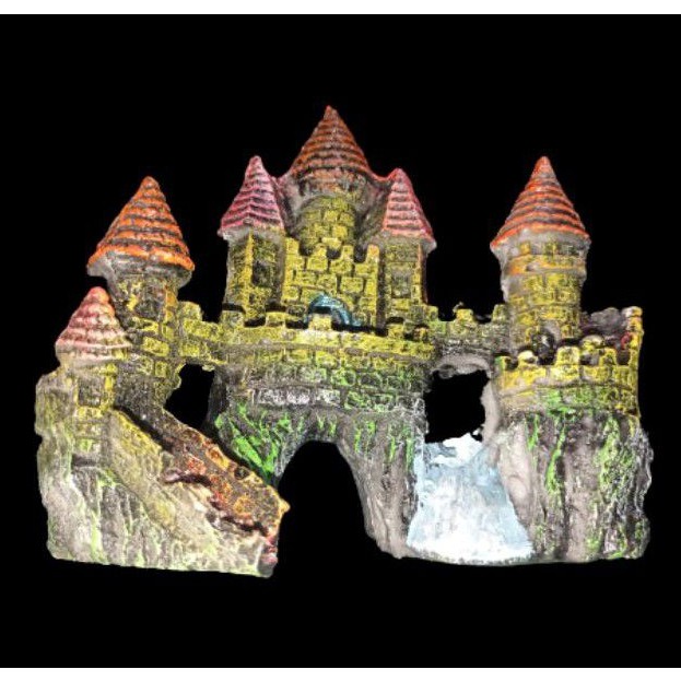 MAINAN HIAS AQUARIUM FIBER RUMAH CASTIL