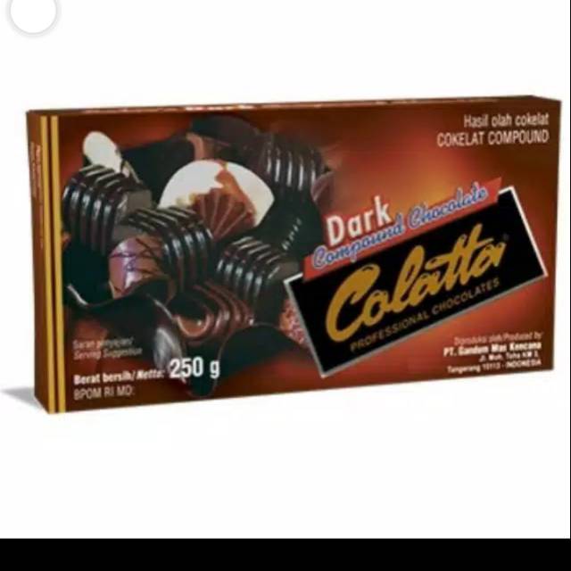 

Colatta dark compound 250 gr