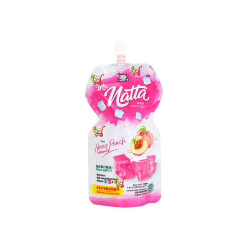 Jelly Drink Mr. Natta Minuman Nata de Coco 132 ml