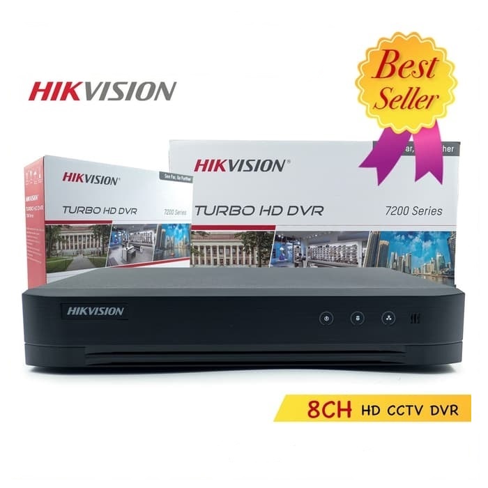 Paket CCTV Hikvision 5MP DVR 8 Channel 5 Kamera HDD 1TB Siap Pasang