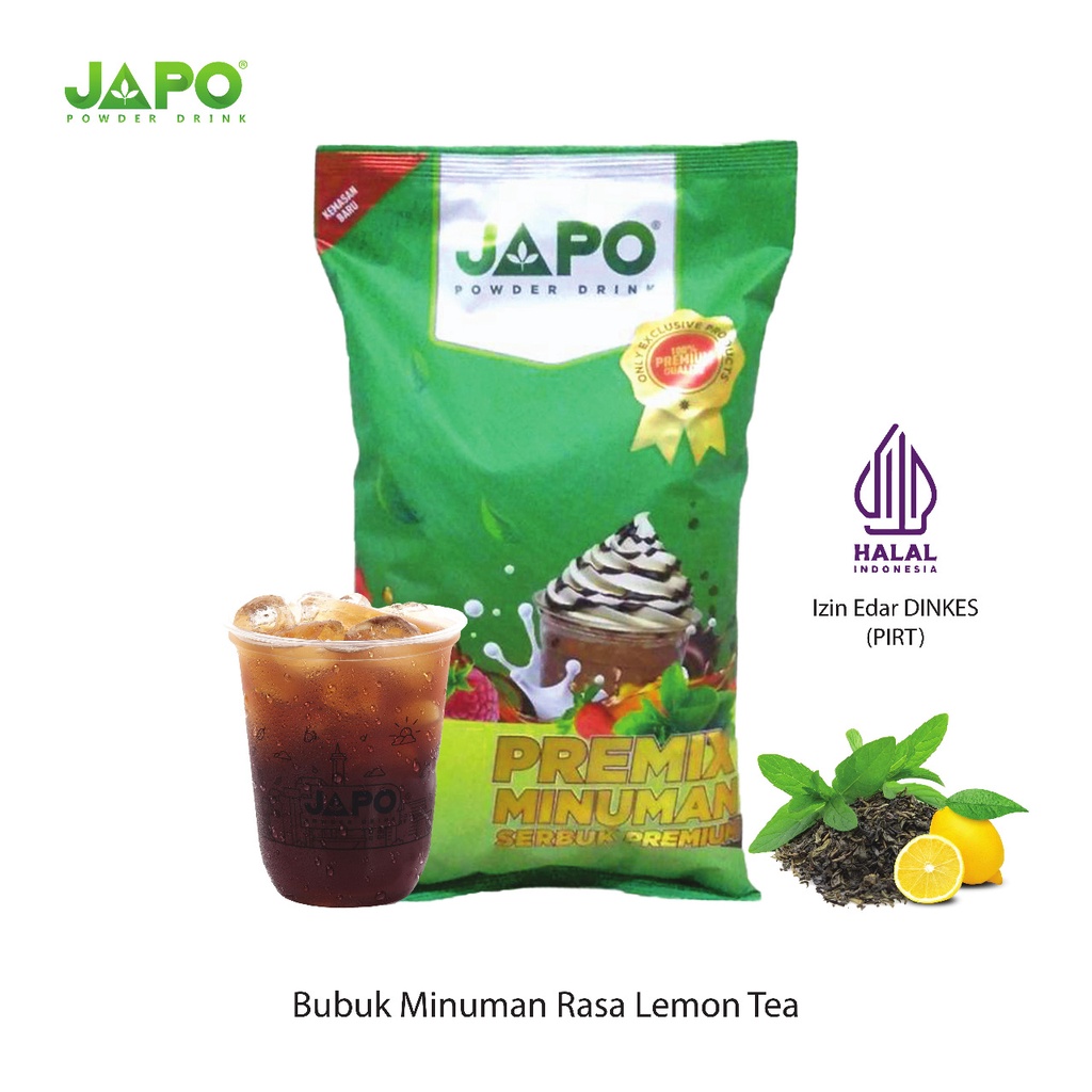 

JAPO Bubuk Minuman Lemon Tea 1 kg