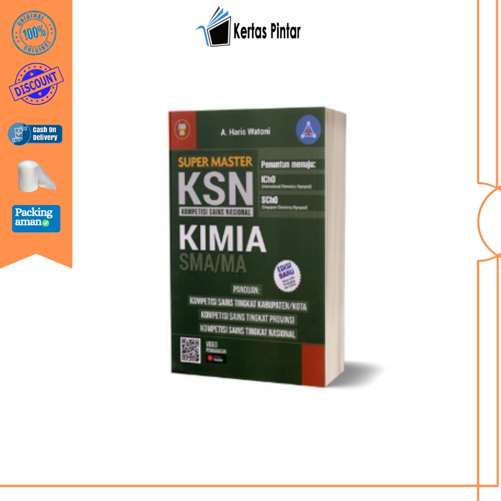 READY STOK SUPER MASTER KSN SMA/MA BIOLOGI KIMIA KEBUMIAN MATEMATIKA FISIKA GEOGRAFI EKONOMI Astronomi-KSN KIMIA