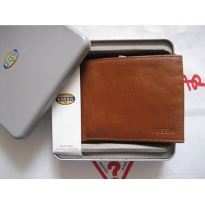 Dompet Pria Fossil Original ML3528216 Bifold Kulit Asli - Coklat