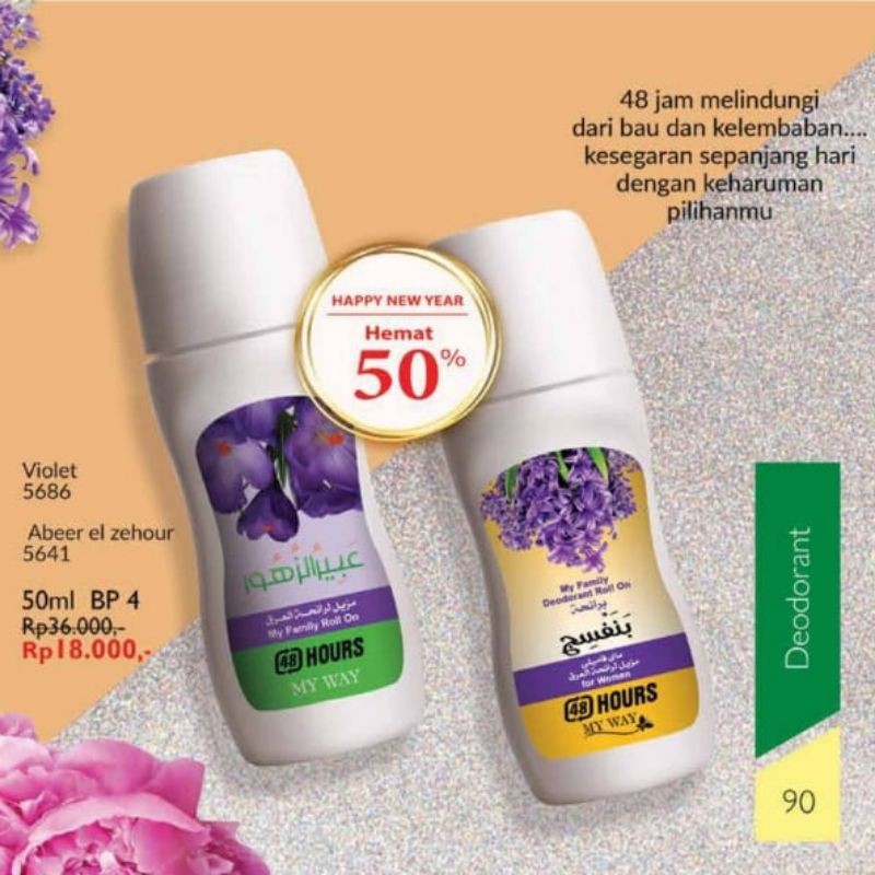 Deodorizing Roll On Reksona/My Way