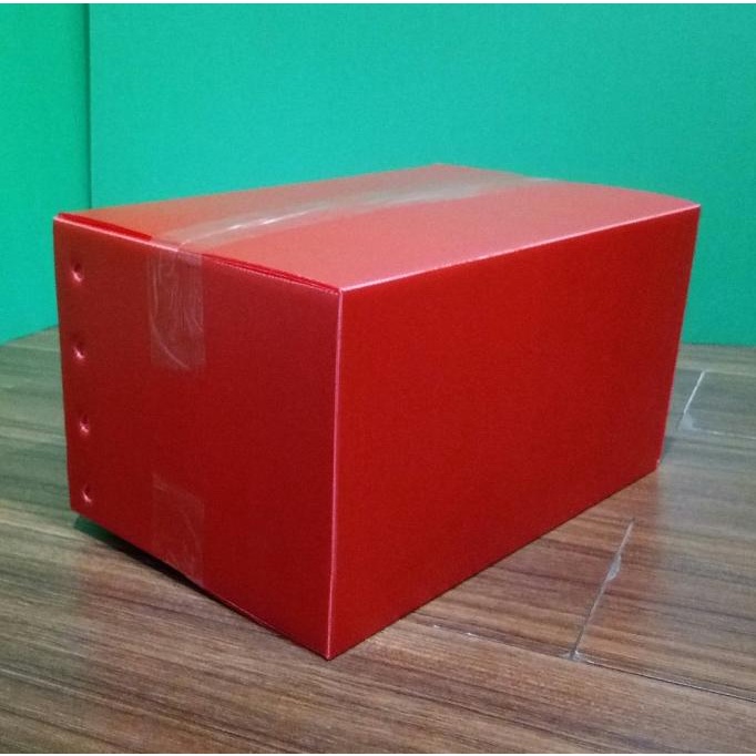 

Kardus Plastik Impraboard Box Parcel ukuran 35x25x25 cm