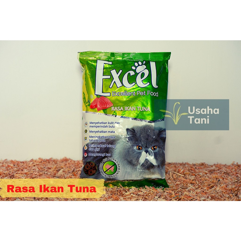 Usaha Tani Bogor - EXCEL Makanan kucing kering 500gr