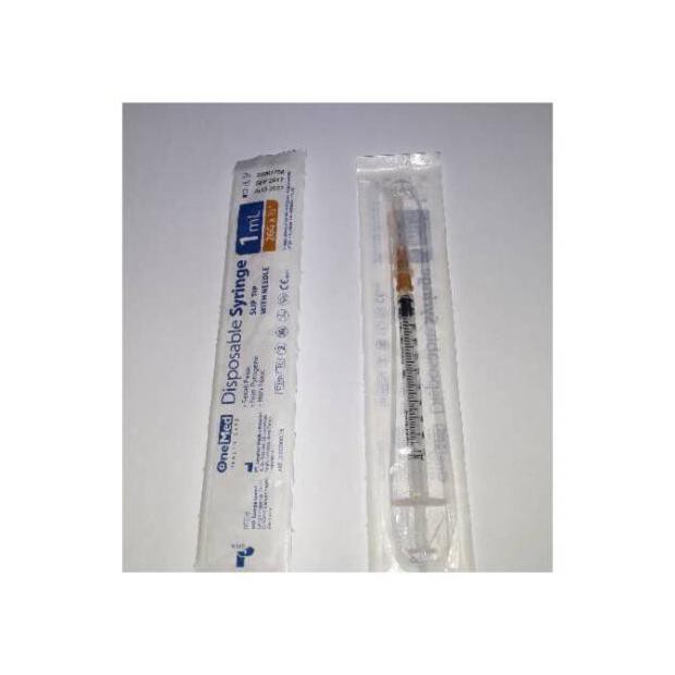 Paling Laris Spuit 1Cc One Med / Syringe 1 Ml One Med/ Suntikan 1Ml One Med