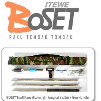 

Alat Tembak Paku Beton Boset Soft Case (Pole 3X100Cm) Fastening Gun