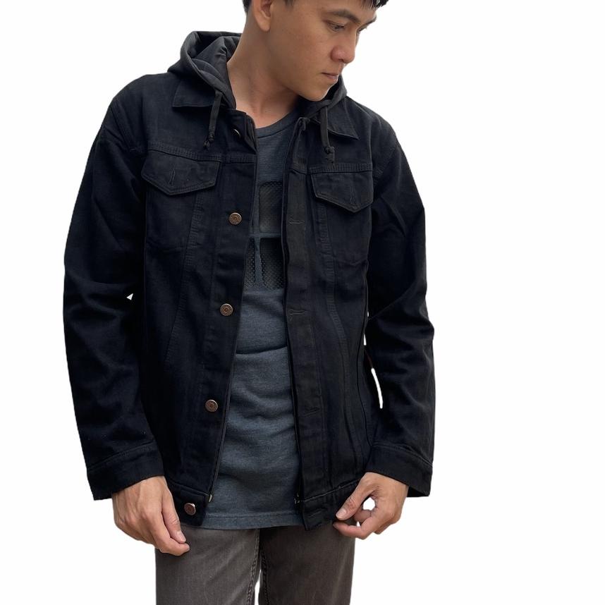 ➶ Jaket Jeans Hoodie Ariel / Jaket Jeans Pria Ariel / Hoodie Jeans Pria Ω