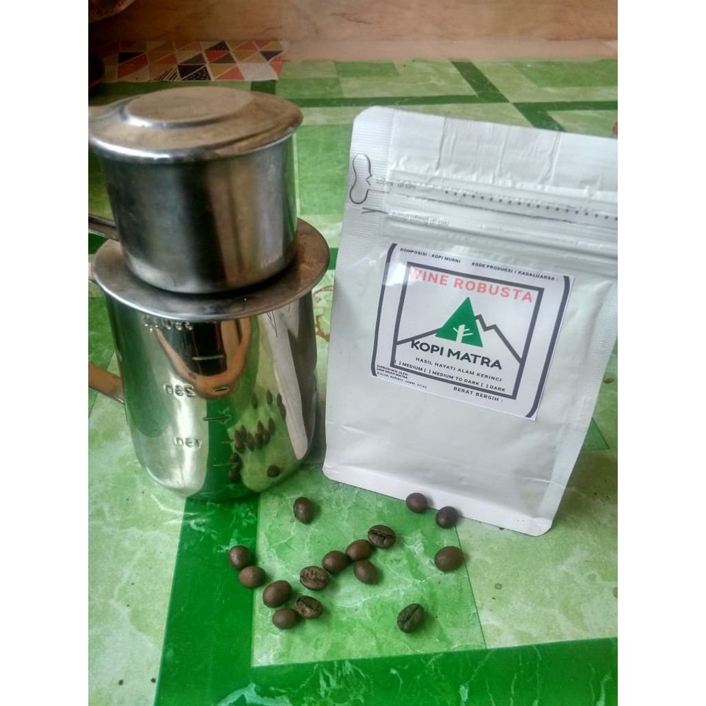 

Kopi Fine Robusta Kerinci Diproses Wine 100gram Roast Bean