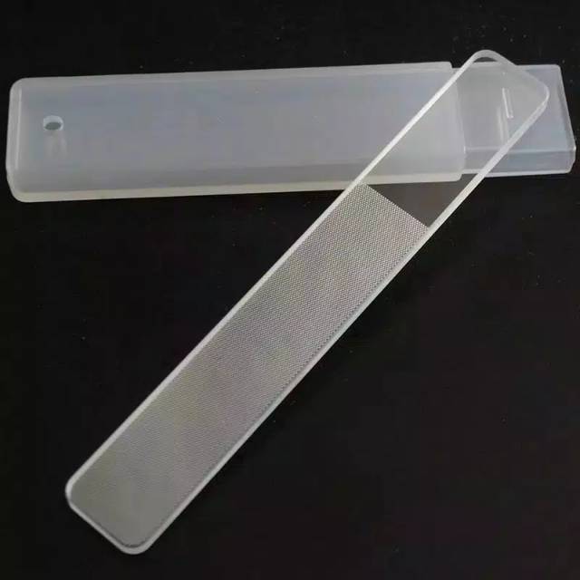 BS889 (ADA BOX) Crystal Glass Nail Files Manicure Perawatan Kuku