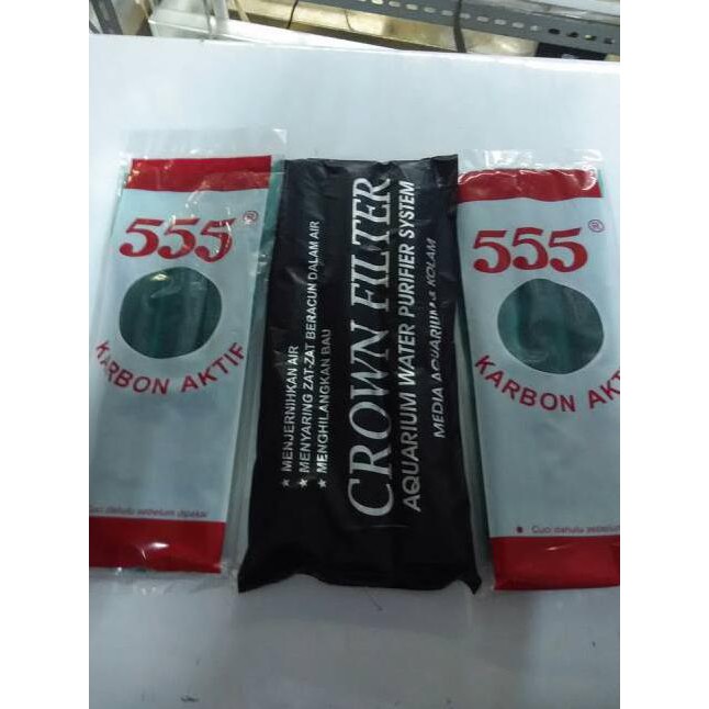 Karbon Aktif For Aquarium Filtrasi : Arang Magic Crown Filter Best Quality