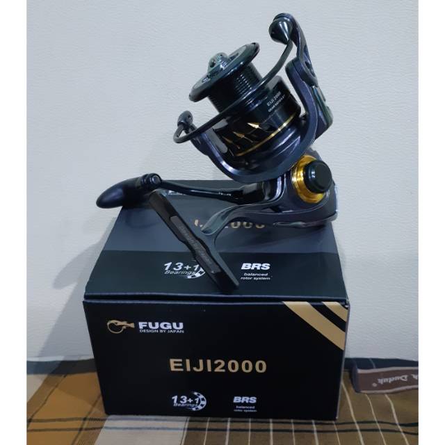 Reel spinning Fugu EIJI 2000 POWER HANDLE