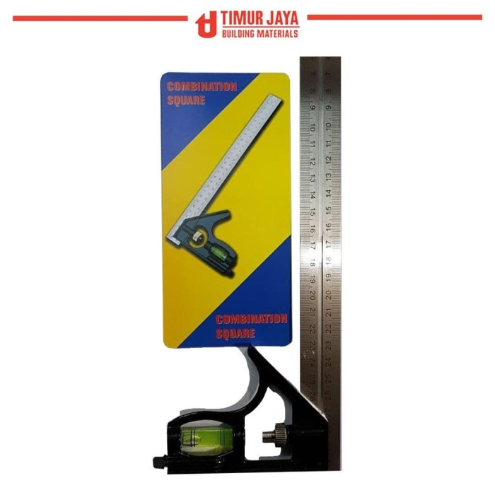 

Siku Tukang serbaguna Combination Try Square 12 inch MURAH FAWI
