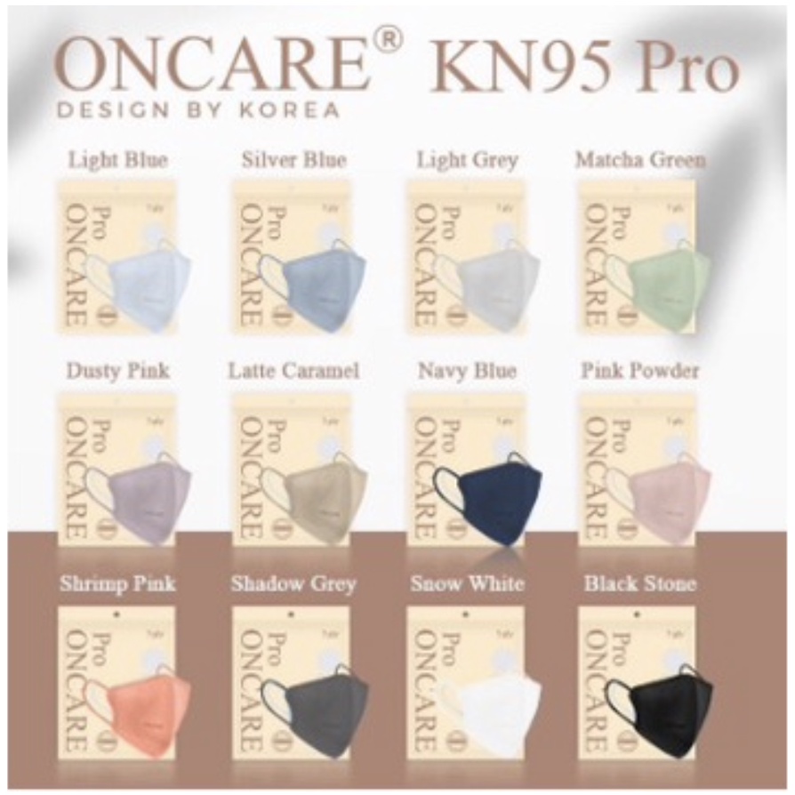 Masker KN95 Pro oncare 5 ply isi 10 pcs embos