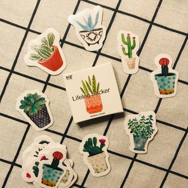 

STICKER PLANTS LIFE LOG