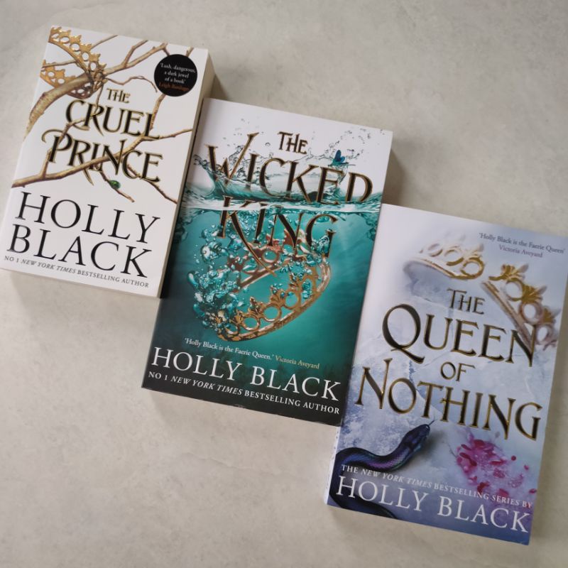 Novel Import The Folk of the Air Trilogy (The Cruel Prince, The Wicked King, The Queen of Nothing) H