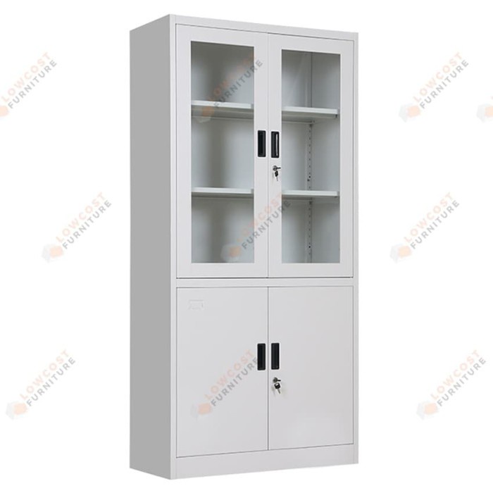 

READY Lemari arsip file kantor besi 1/2 Kaca TERMURAH