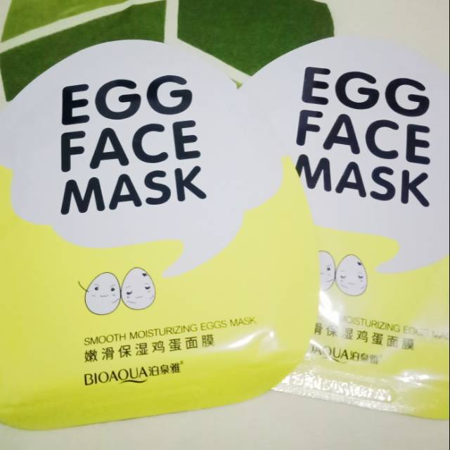 BIOAQUA EGG FACE MASK