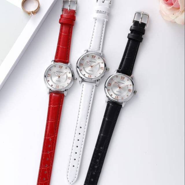 CEWEK STAINLESS TAHAN AIR BERKUALITAS TERLARIS//  Jam tangan jimshoney promo 8188