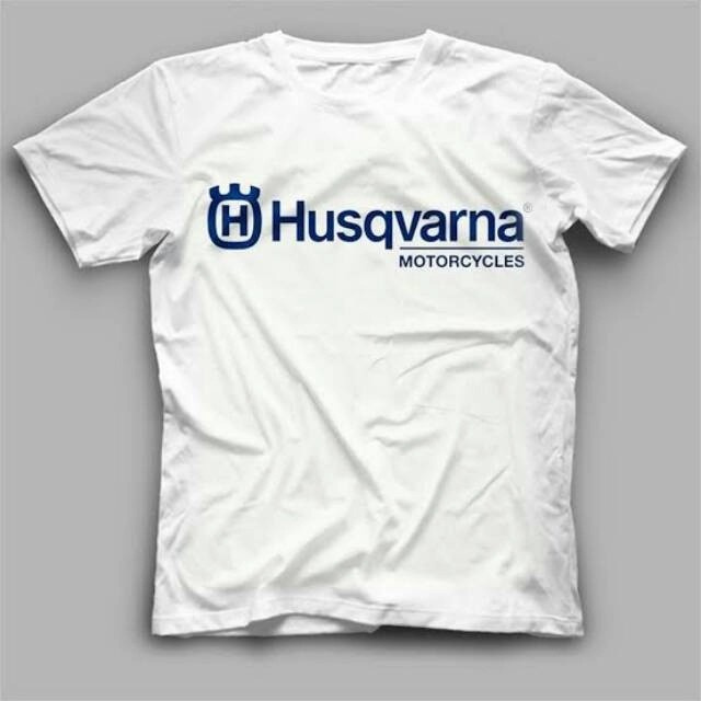 (BISA COD) TSHIRT HONDA HUSQVARNA //COTON COMBET24s //BAJU OTOMOTIF  H&H TwinShop