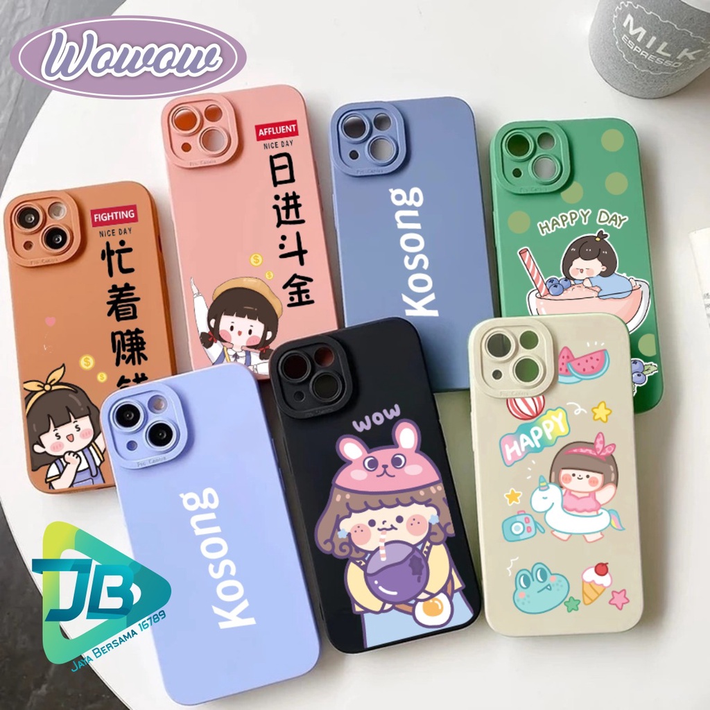 SOFTCASE CASE SILIKON PROCAMERA WOWOW OPPO VIVO SAMSUNG REALME XIAOMI IPHONE INFINIX ALL TYPE JB5613