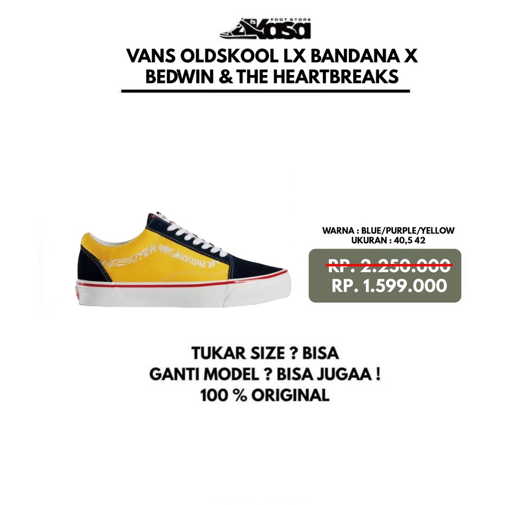 VANS OLD SKOOL BANDANA X BEDWIN & THE HEARTBREAKS