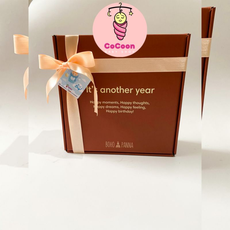 Box Bohopanna Its Another Year Large / Kotak Kado Baju Bayi Gift Hadiah