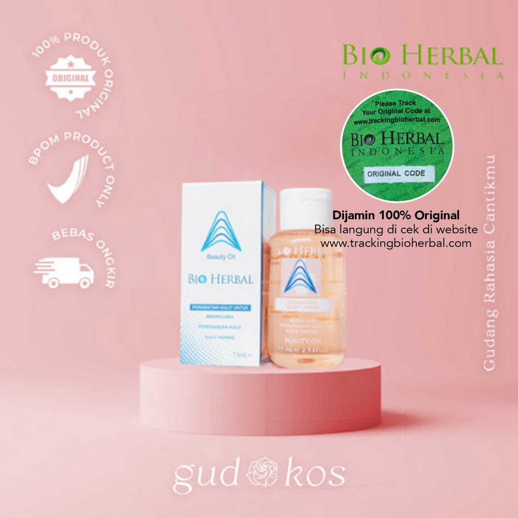 Bio Herbal Beauty Oil (Penghilang Bekas Luka) BPOM Original