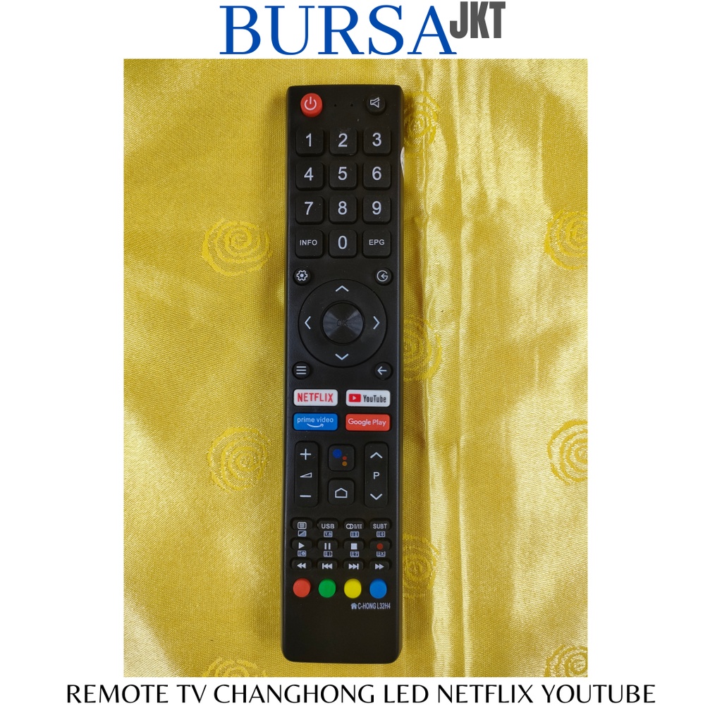 REMOTE TV CHANGHONG SMART TV ANDROID YOUTUBE NETFLIX USB L32H4 L40H4 L32G3 LED