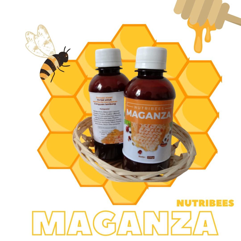 

Madu asli, Obat Lambung, Madu untuk asam lambung terbaik, Nutribees Maganza