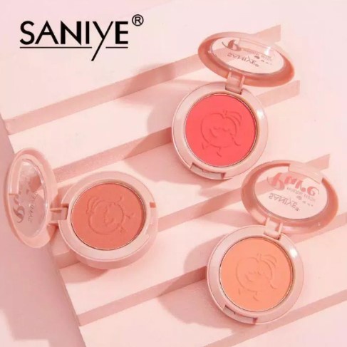 SANIYE Blush On Original Blusher Cheek Blushed Matte Durable SA010