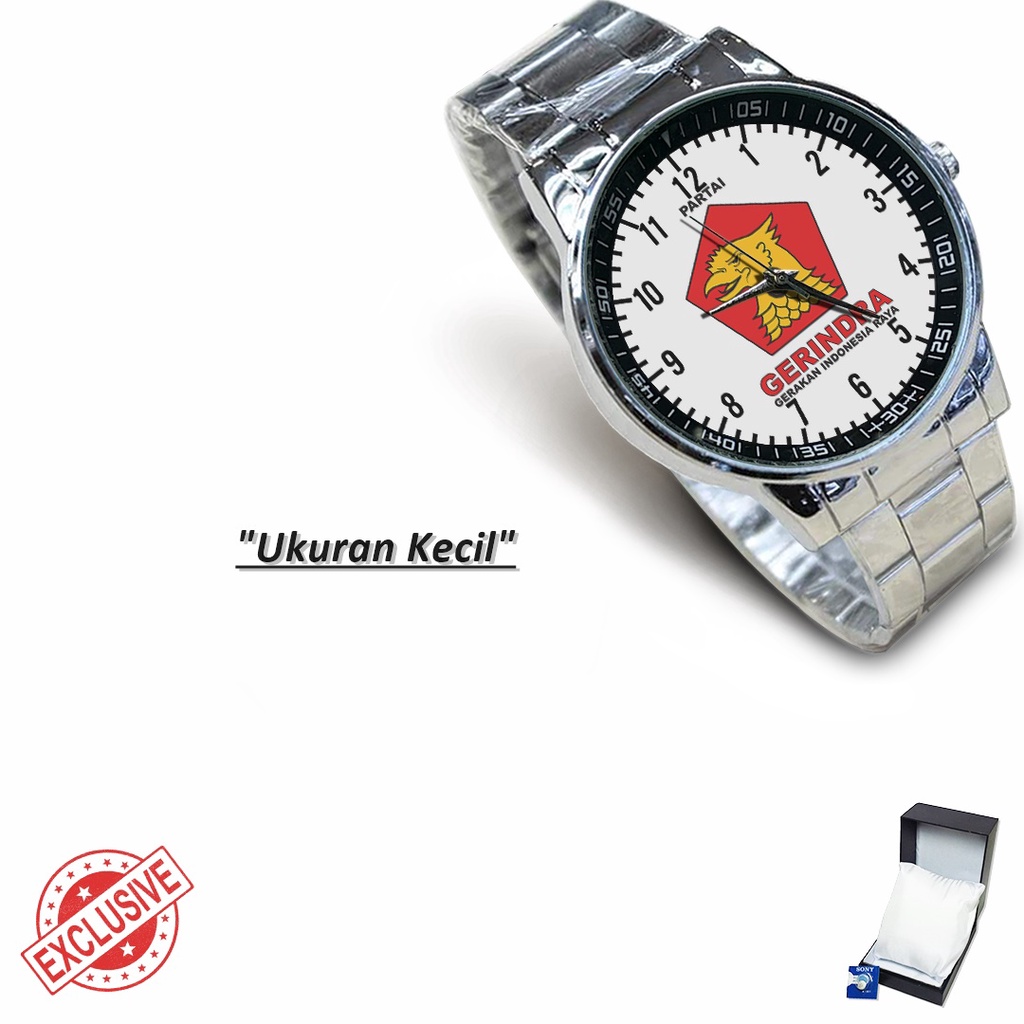 Jam Tangan Rantai Couple GERINDRA - 2 (Nice)