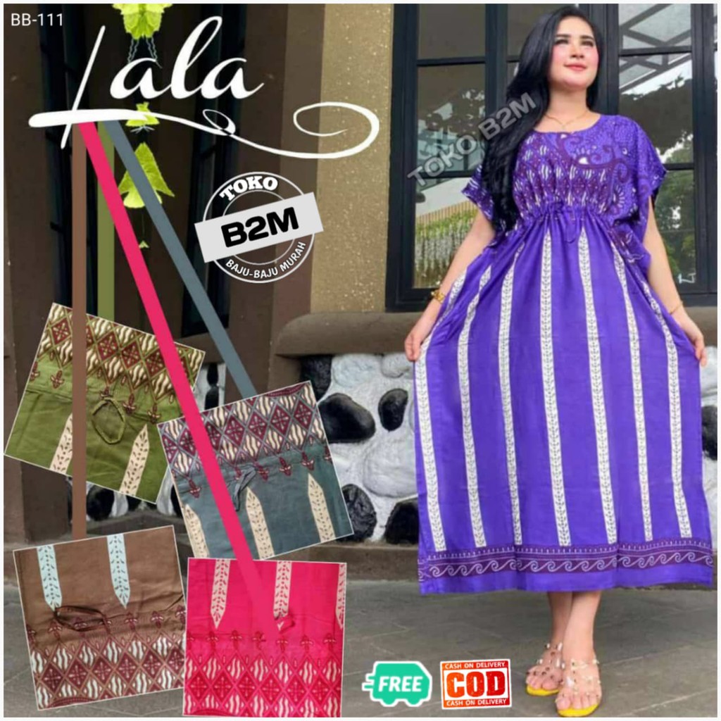 Daster Kekinian - Daster Arab - Daster Jumbo - Daster Lowo Jumbo Lala BB-111