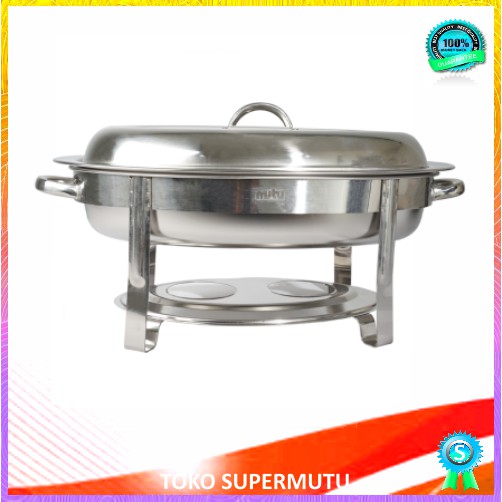 Tempat Prasmanan Oval / Rolltop Oval / Chafing Dish Oval CHF-550