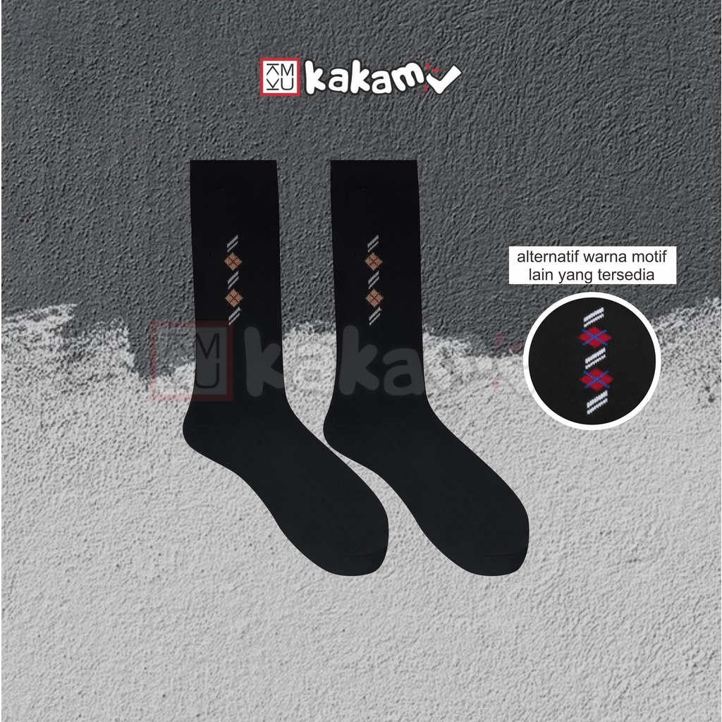 Kakamu Kaos Kaki Kantor Formal / mansock motif Kaos Kaki Premium pria Dewasa Murah 1-M 17
