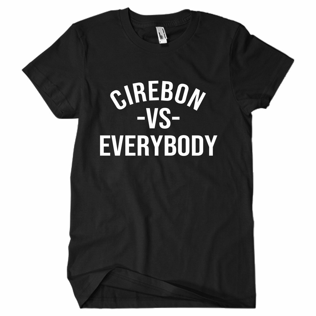 KAOS TSHIRT LOGO CIREBON VS EVERYBODY - ROFFICO CLOTH