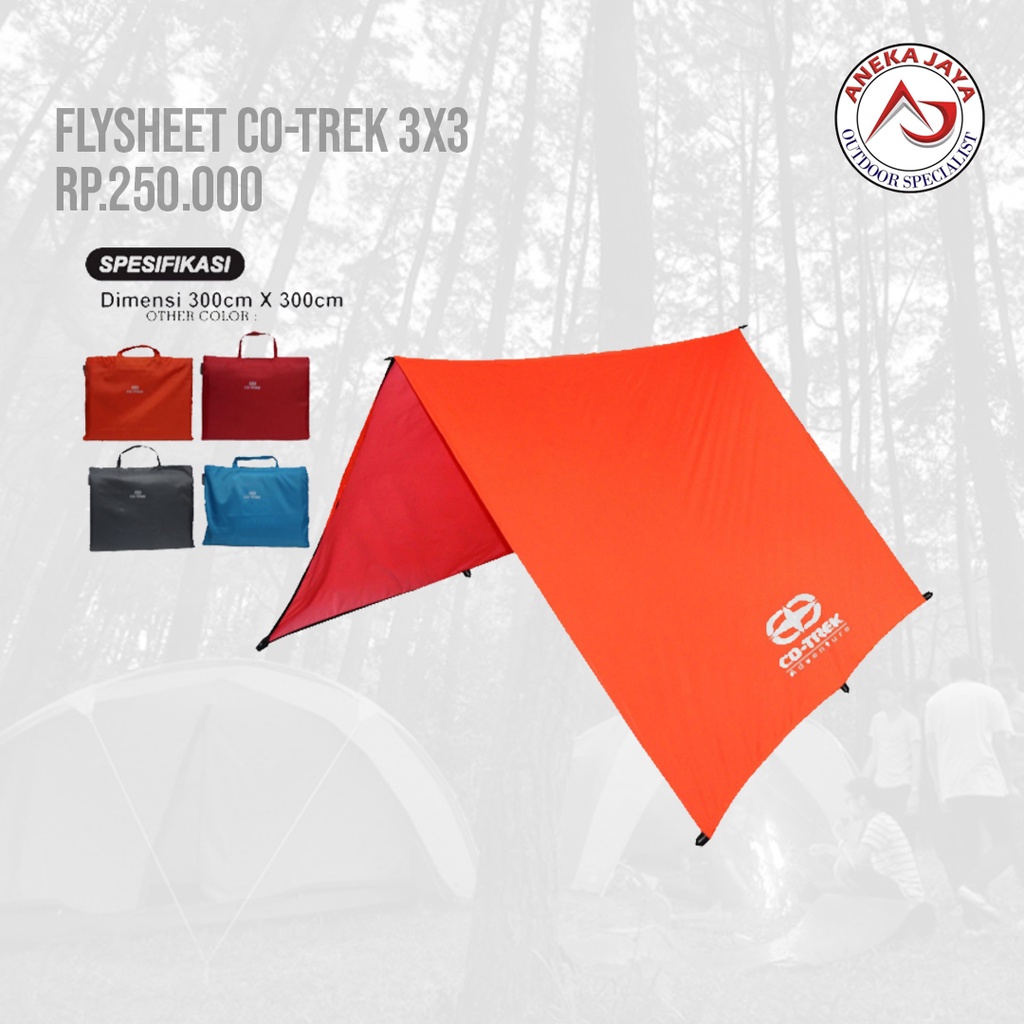 FLYSHEET CO-TREK 3 X 3