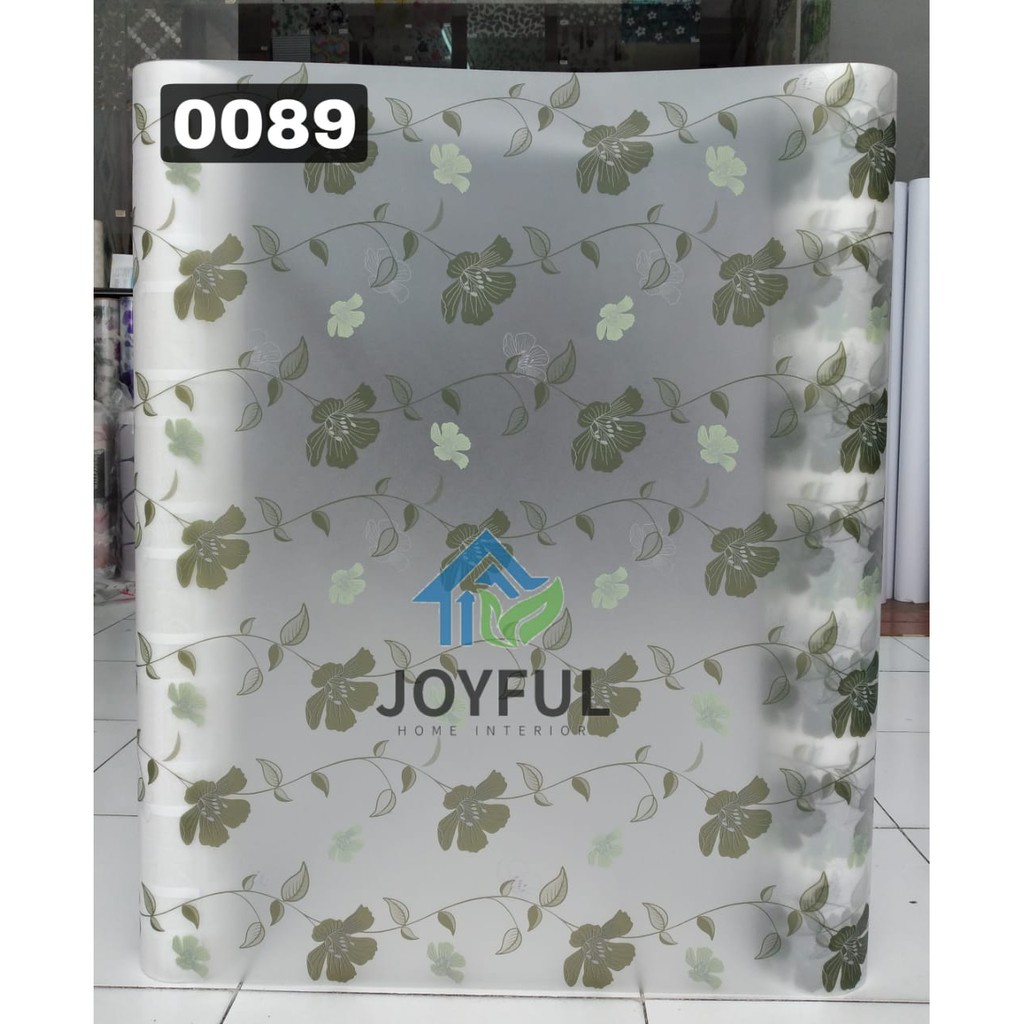 (TERMURAH!!) Stiker Kaca Film Jendela Motif, Ukuran90cmX100cm·High Quality