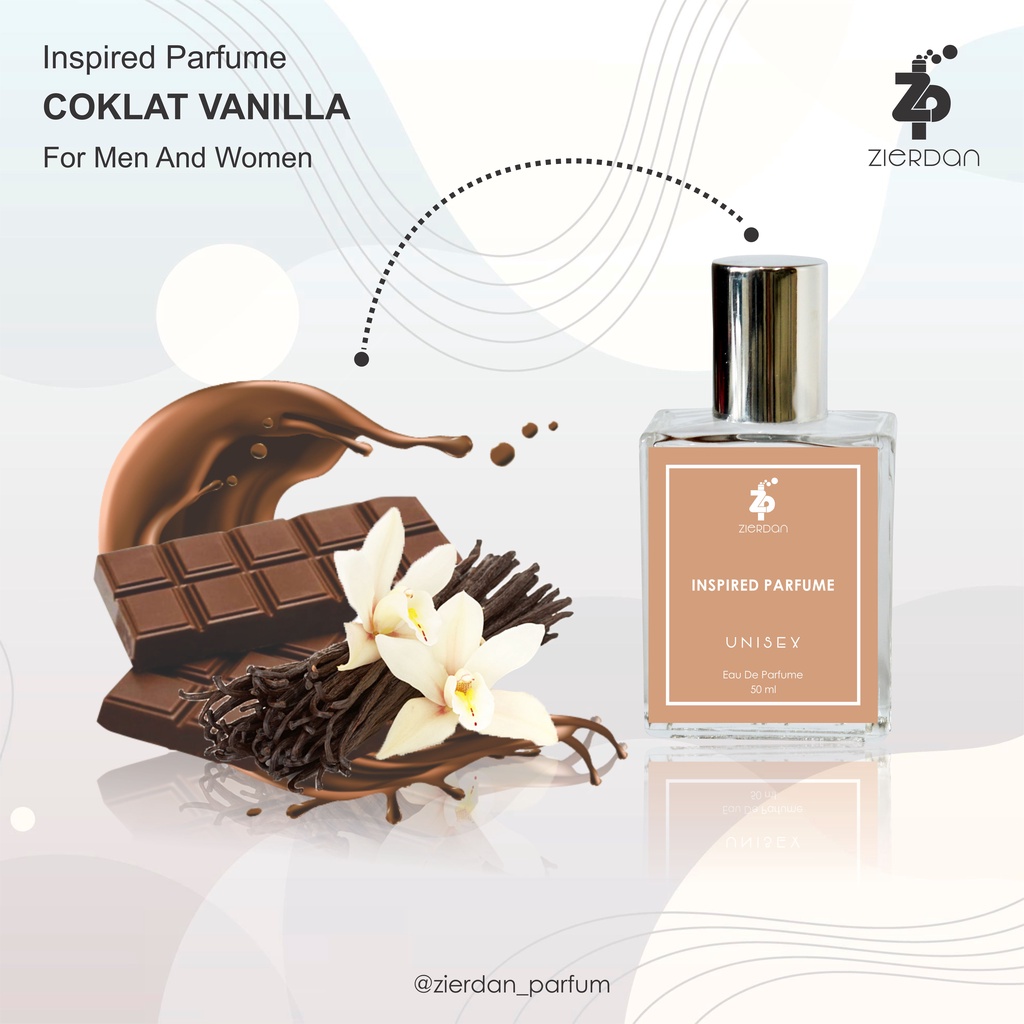 Zierdan Inspired Parfum Coklat Vanilla Parfume Farfum  Minyak Wangi Tahan Lama Pria &amp; Wanita Unisex