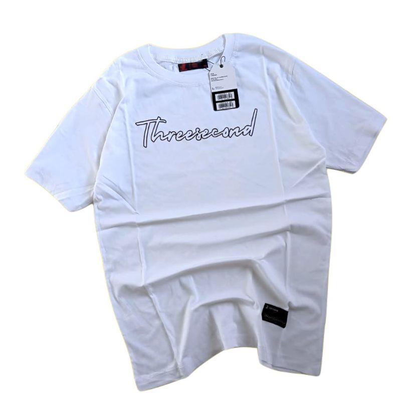 KAOS PRIA DISTRO LENGAN PENDEK BAJU GROSIR PAKAIAN 3SECOND ACDC