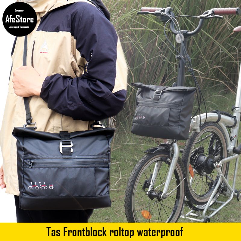 Tas Frontblock Sepeda Llipat Waterproof Multifungsi - Terlaris