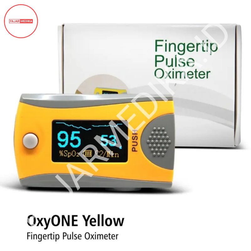 Oxymeter Oxy One Yellow OneMed by Fajar Medika